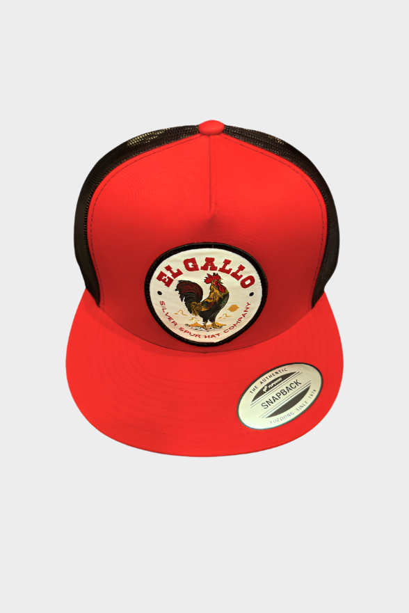 Silver Spur El Gallo Hat - Red