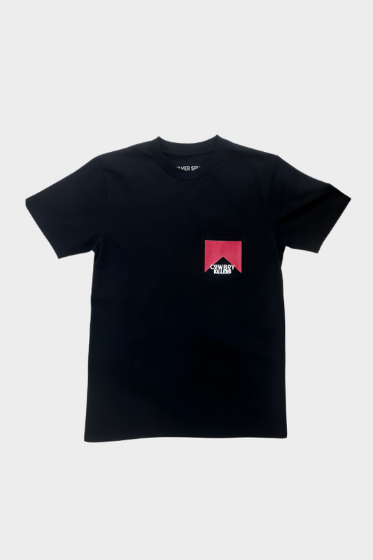 Silver Spur Cowboy Killers Pocket T-Shirt - Black