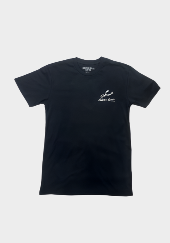 Silver Spur Espuela T-Shirt - Black