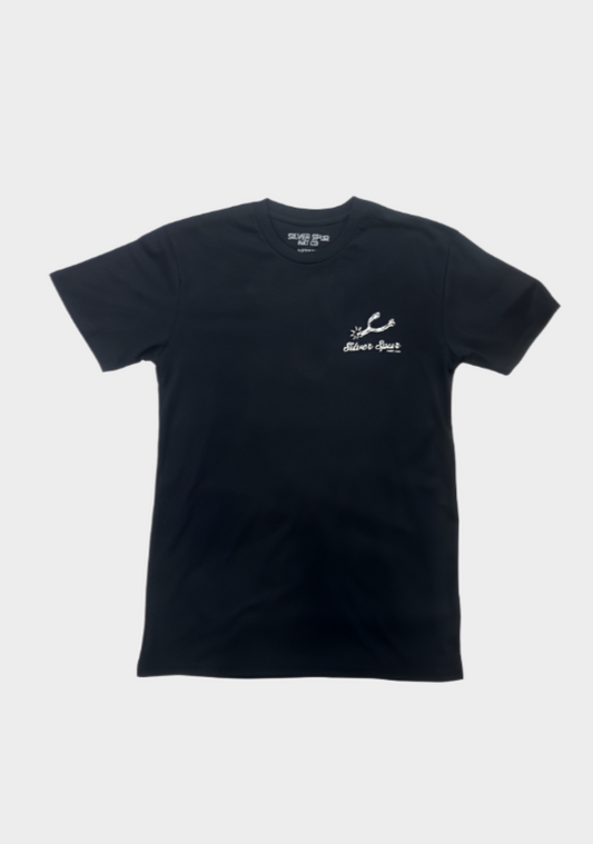 Silver Spur Espuela T-Shirt - Black