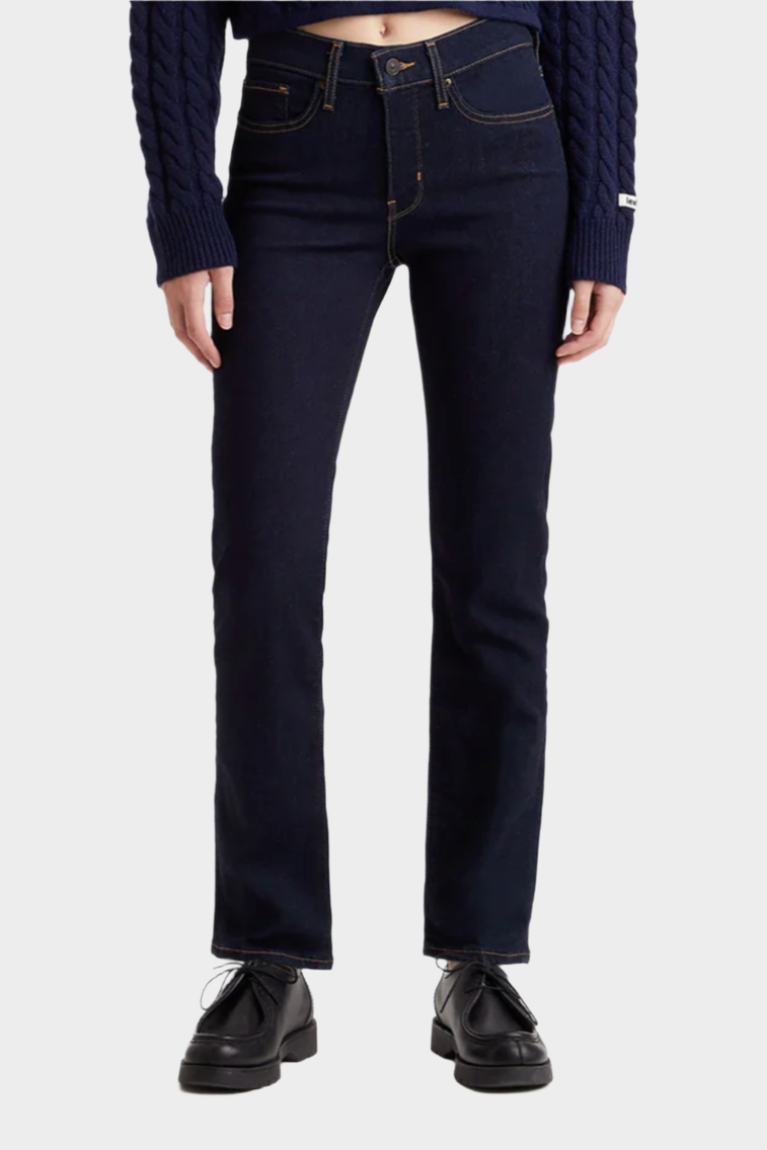 Levi's Women's 314 Shaping Straight Jeans - Blue Wave Rinse -32Leg