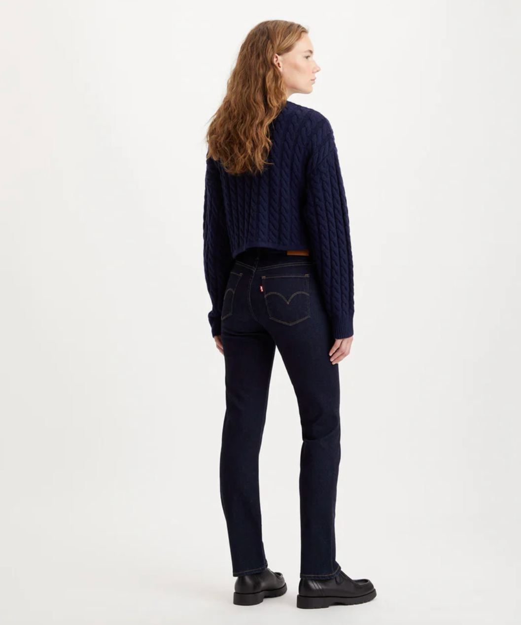 Levi's Women's 314 Shaping Straight Jeans - Blue Wave Rinse -32Leg