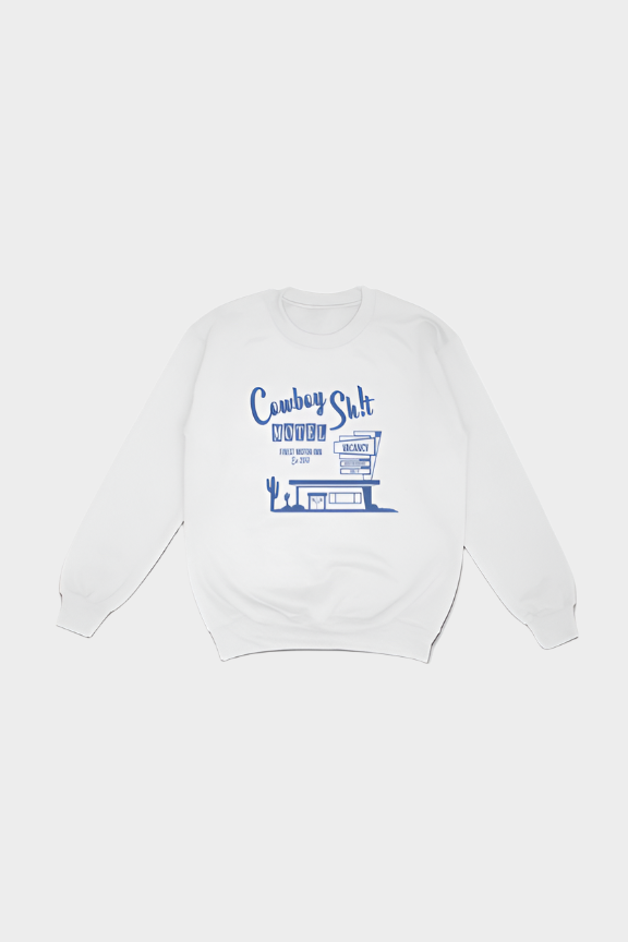 Cowboy Sh!t - Unisex Motel Crewneck Sweater