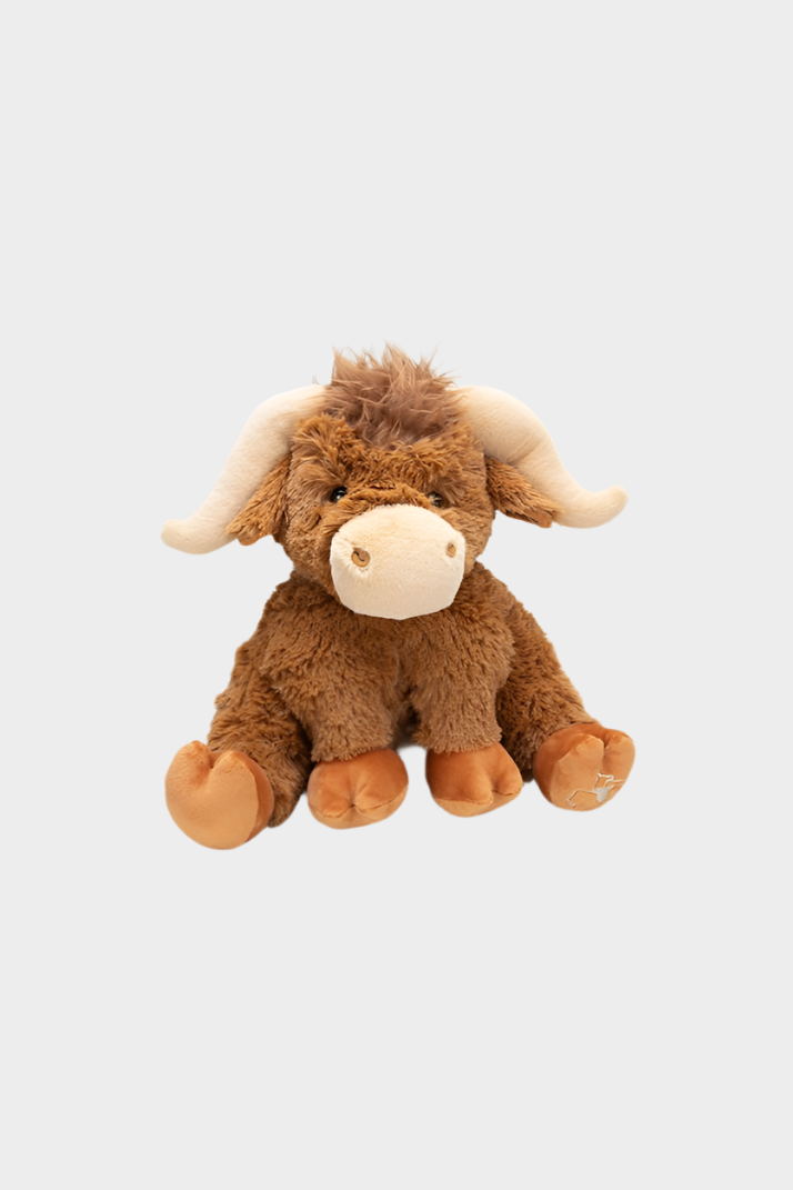 Jomanda Large Longhorn Brown Highland Cow