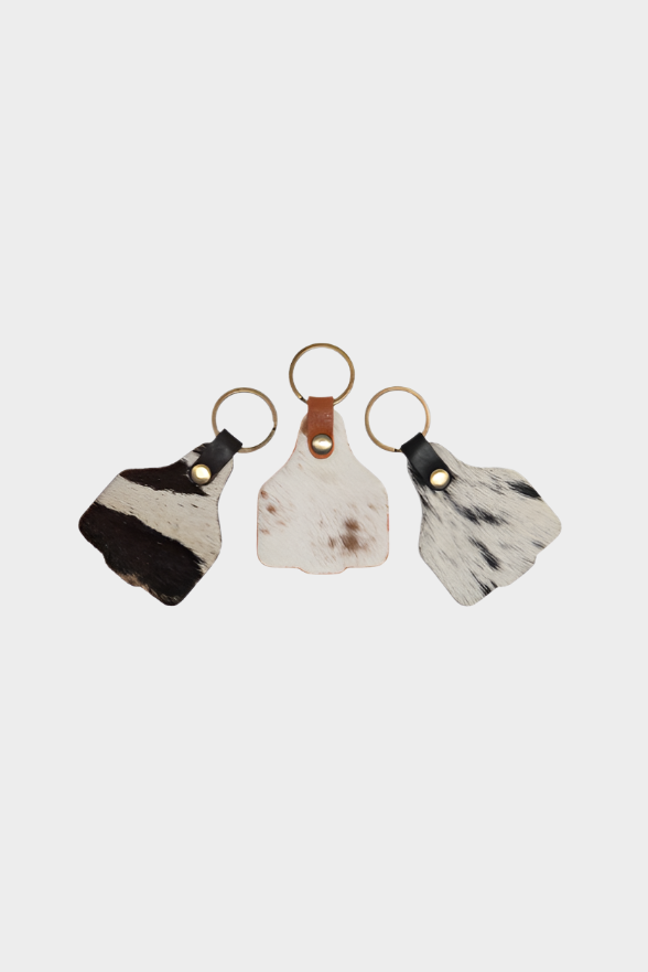 The Design Edge Lombok Cattle Tag Keyring