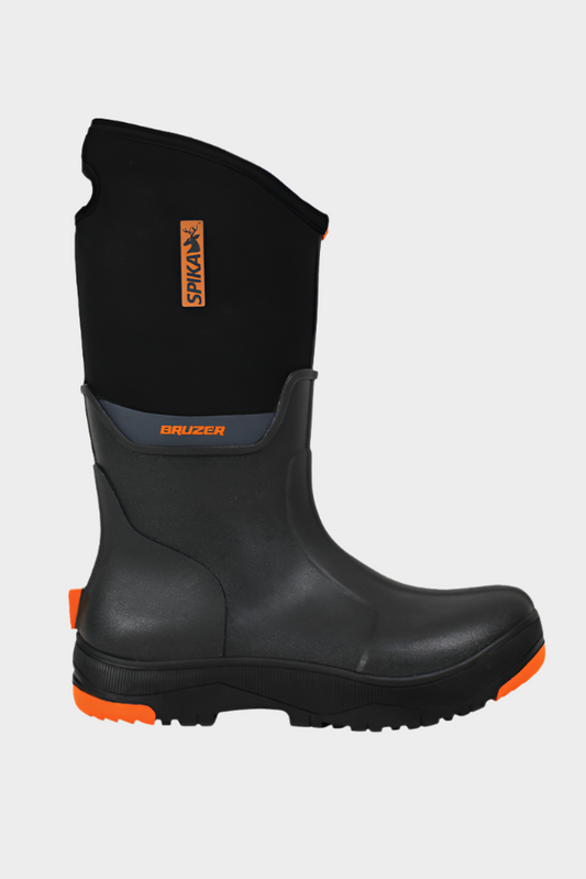 Mens Spika Bruzer Gumboot - Black