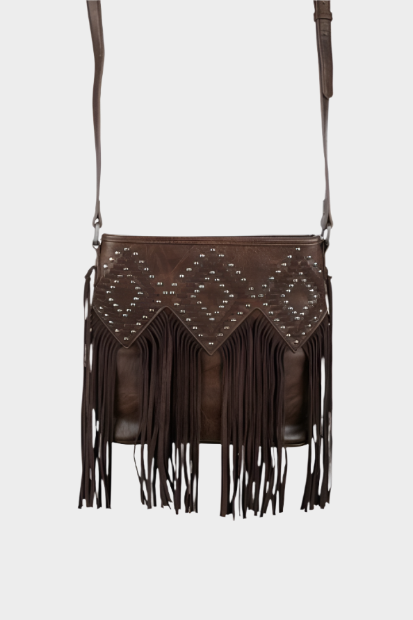 PURE WESTERN WOMENS PAIGE BAG (CHOCOLATE)