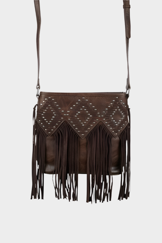 PURE WESTERN WOMENS PAIGE BAG (CHOCOLATE)