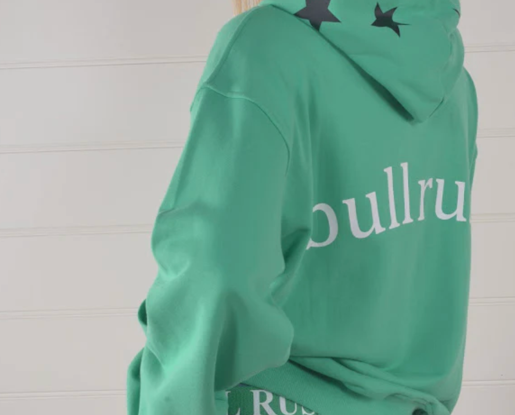 Bullrush Womens - BR Hoodie in Green
