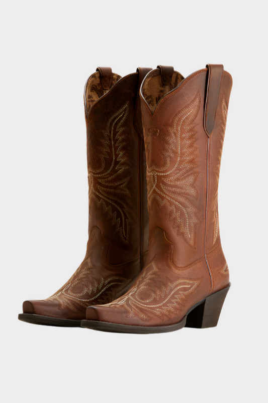 Ariat Women's Round Up Collins Rafter Tan