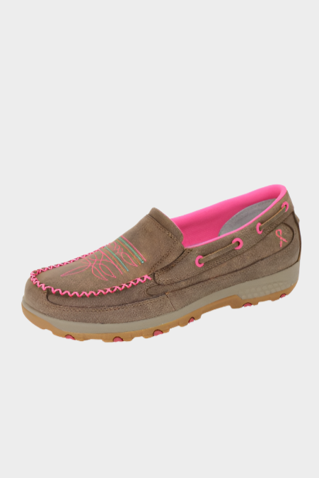 TWISTED X WOMENS STITCH CELLSTRETCH SLIPON