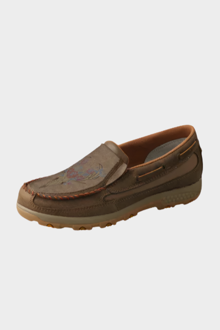 TWISTED X WOMENS STAG CELLSTRETCH SLIP ON