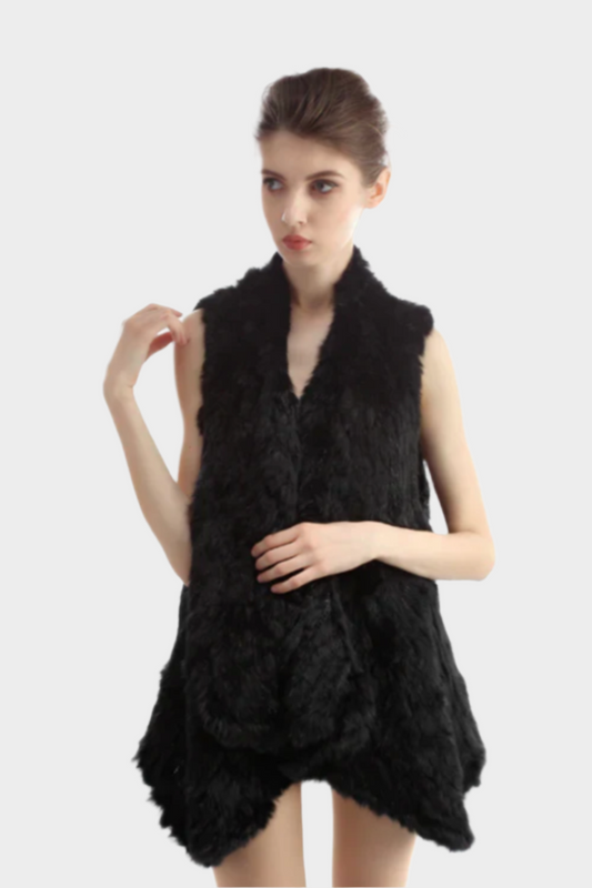 Heavenly Craft Rabbit Fur Vest - V.07