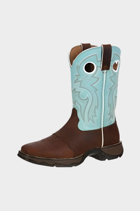 DURANGO® LADY REBEL WOMEN'S POWDER N' LACE SADDLE WESTERN BOOT