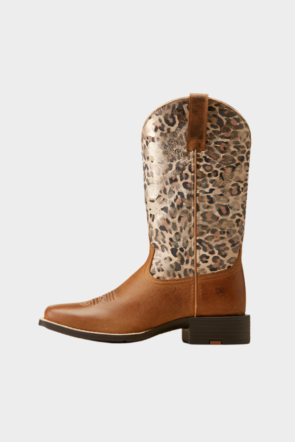 Ariat Women's Round Up Wide Square Toe Western Boot - SALE