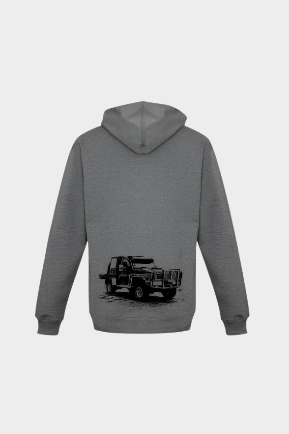 MJ Men's Cruiser Hoodie - Grey Marle