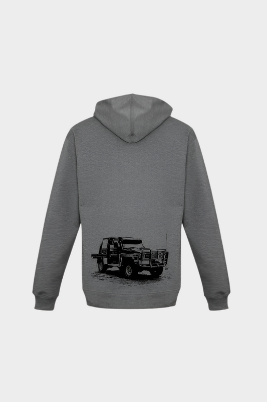 MJ Men's Cruiser Hoodie - Grey Marle