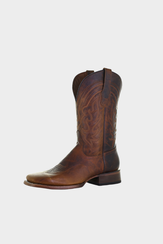 CORRAL BOOT MENS EMBROIDERY WESTERN BROWN
