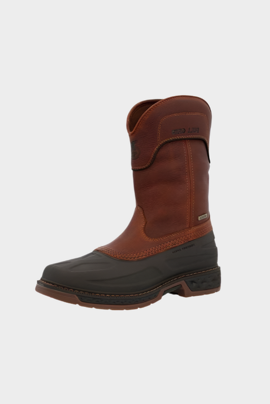 GEORGIA BOOT CARBO-TEC LTR WATERPROOF PULL ON BOOT - BROWN