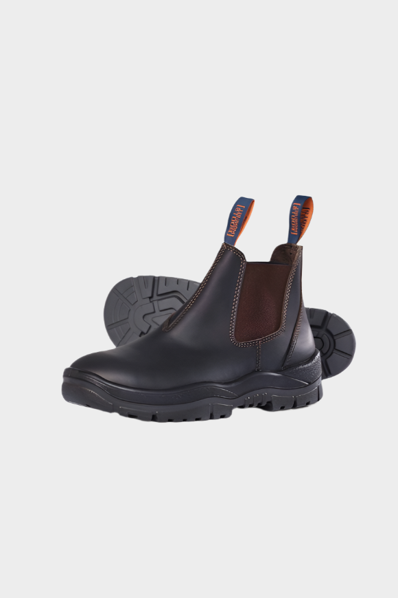 Mongrel Claret Oil Kip V-Cut Non-Safety Elastic Sided Boot