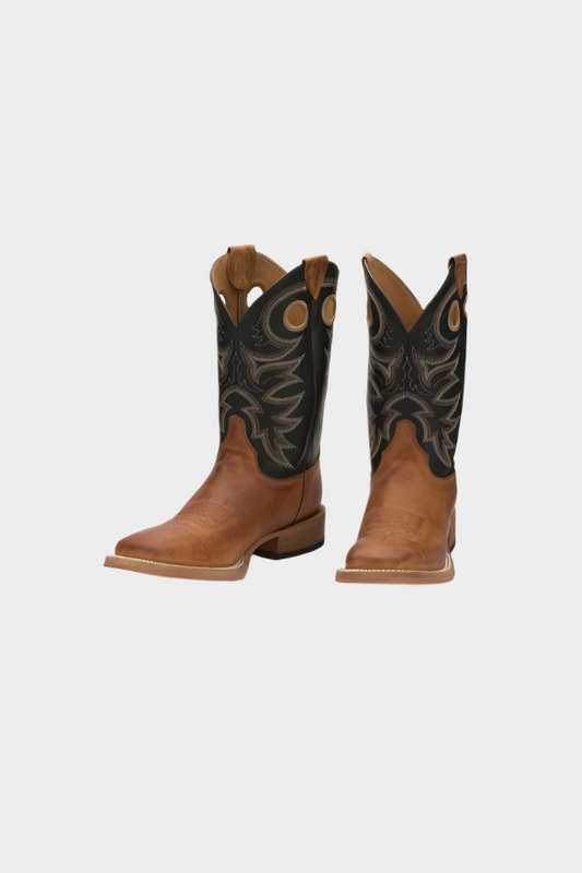 Justin Men's Caddo 11" Western Boot - Copper Brown