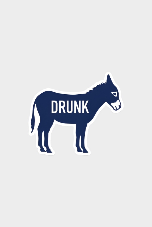 Cowboy Cool Drunk A$$ Sticker