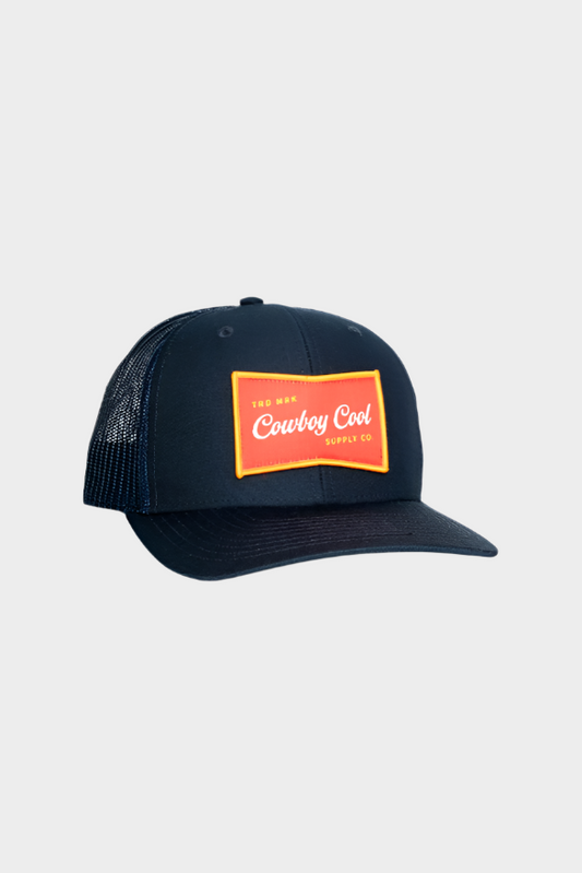 Cowboy Cool Banquet Hat Unisex - Navy