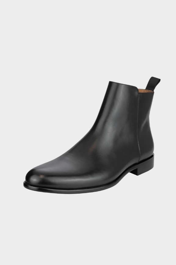 Florsheim Mens Centurion Boot  Plain Toe Boot - Black