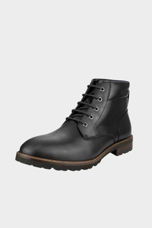 Florsheim Mens Renegade Chukka  Plain Toe Chukka Boot - Black