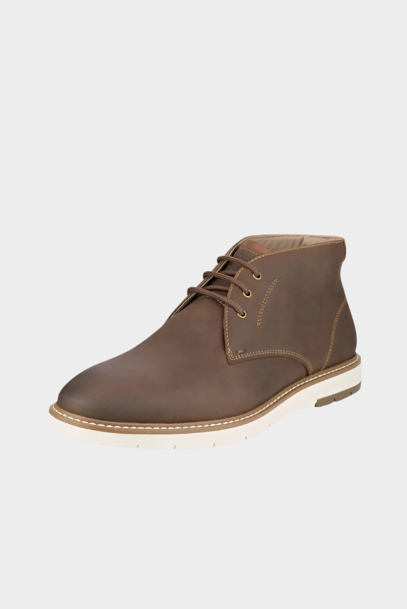 Florsheim Mens Vibe Chukka Plain Toe Chukka Boot - Brown
