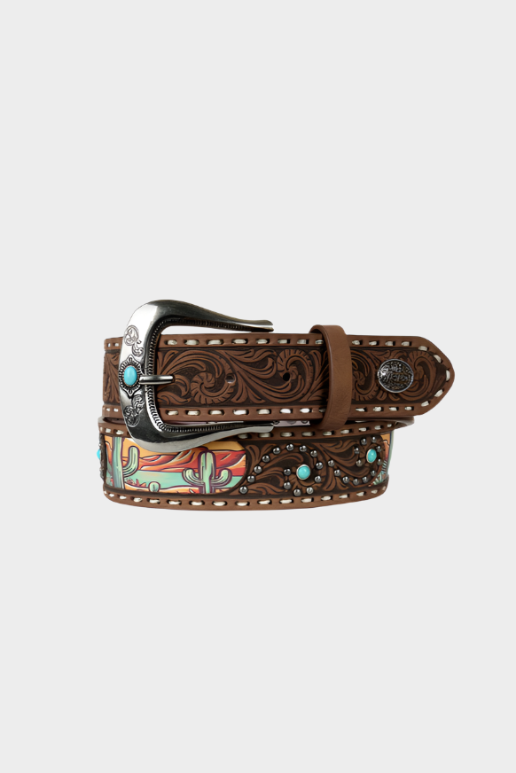 Pure Western Womens Rosalyn Belt - Brown