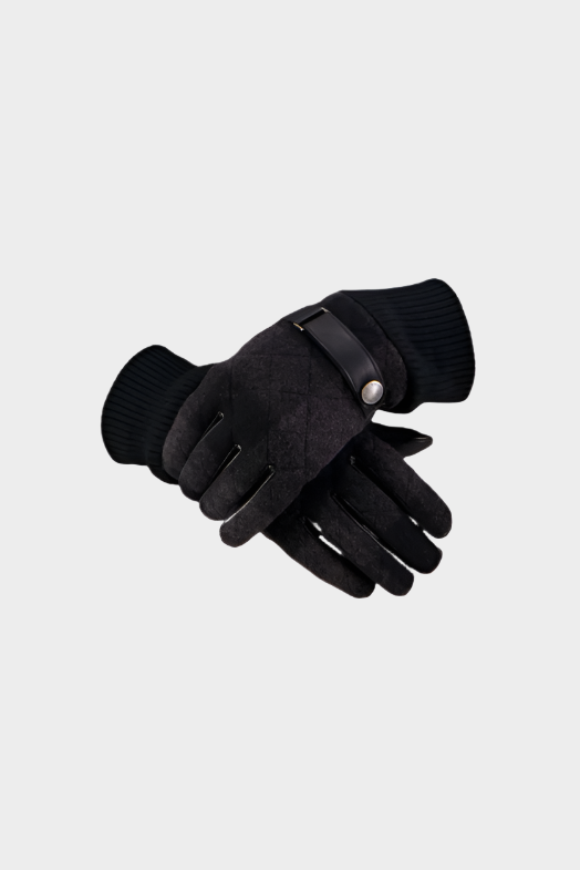 Swanndri Jacks Point V2 PU Leather Glove - Black