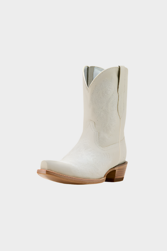 Ariat Women's Cate Western Boot - White Quartz