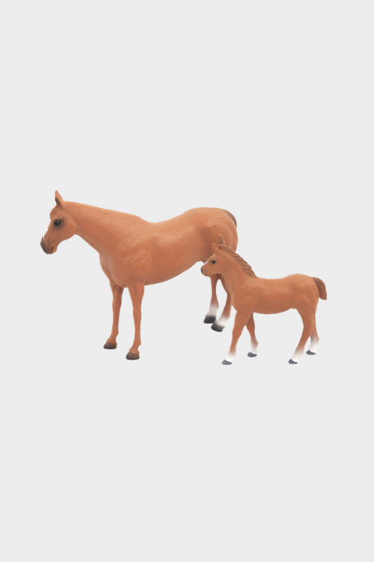 Big Country Toys - Quarter Horse Mare & Colt