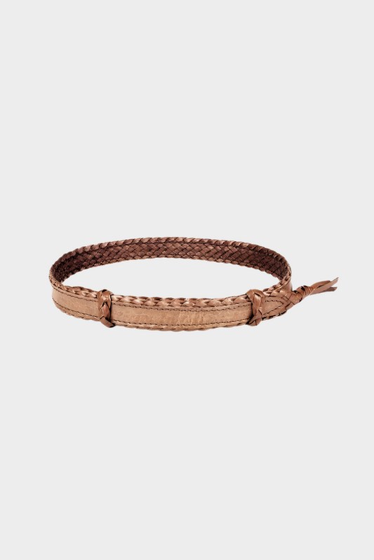 Badgery Diggerr Tan Hat Band (Adjustable)- One Size Fits All
