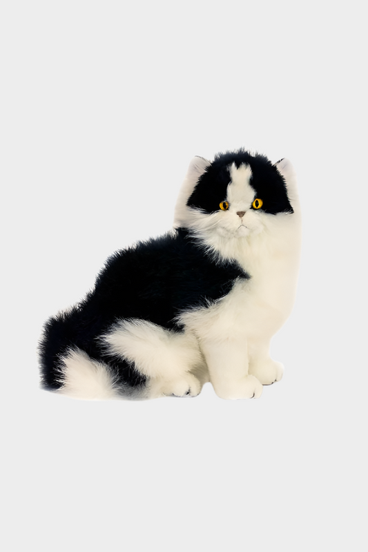 Bocchetta Toys - Angus the White and Black European Cat