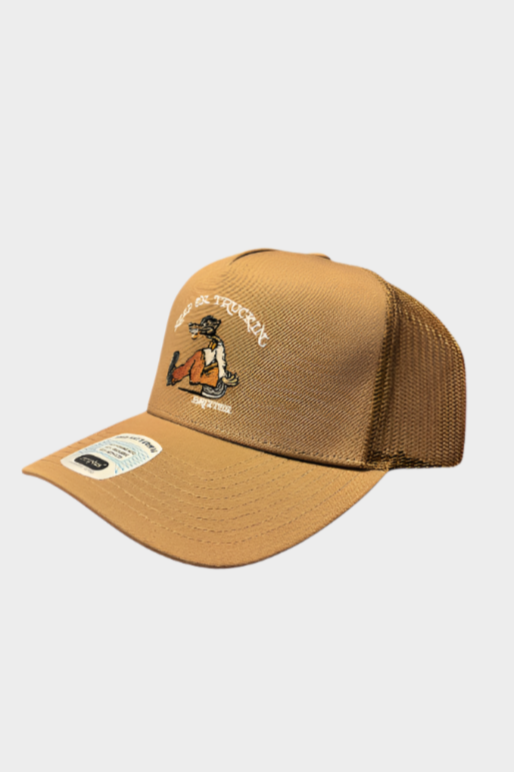 Brixton Unisex Stride Trucker Hat - Washed Copper