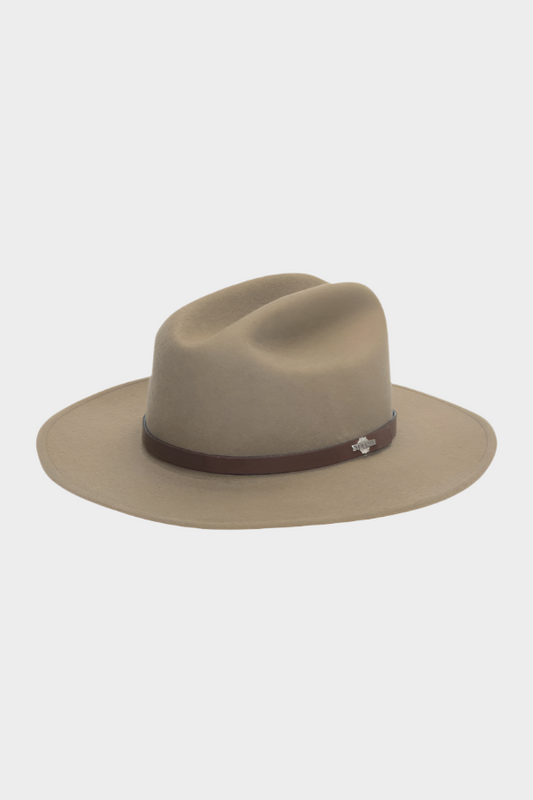 STETSON ROUTE 66 CRUSHABLE HAT (MUSHROOM)