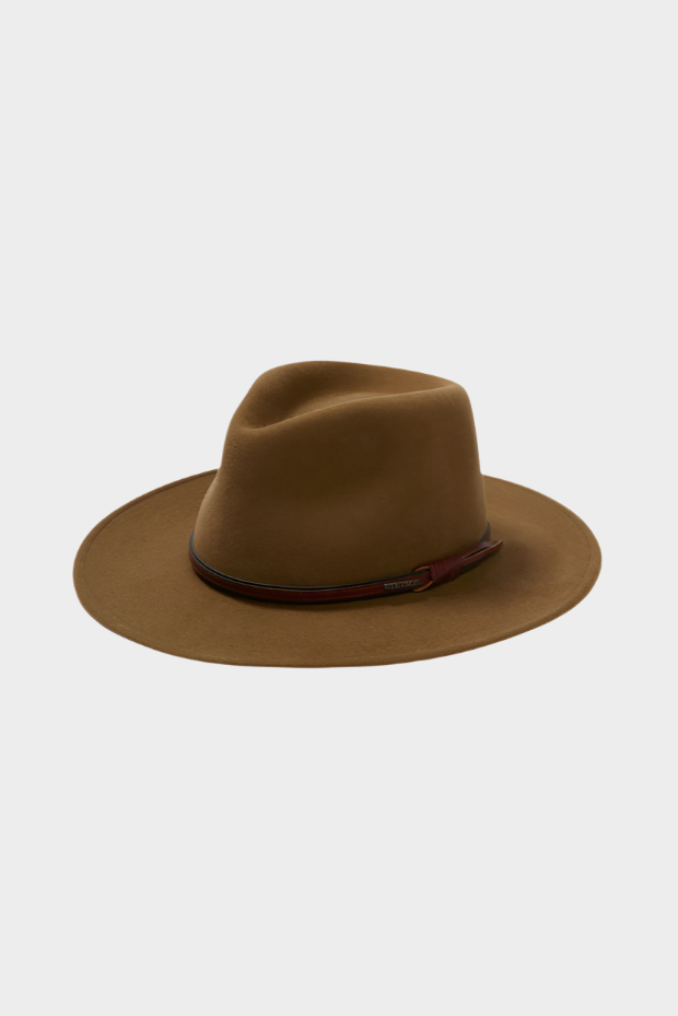STETSON BOZEMAN CRUSHABLE HAT (BROWN)