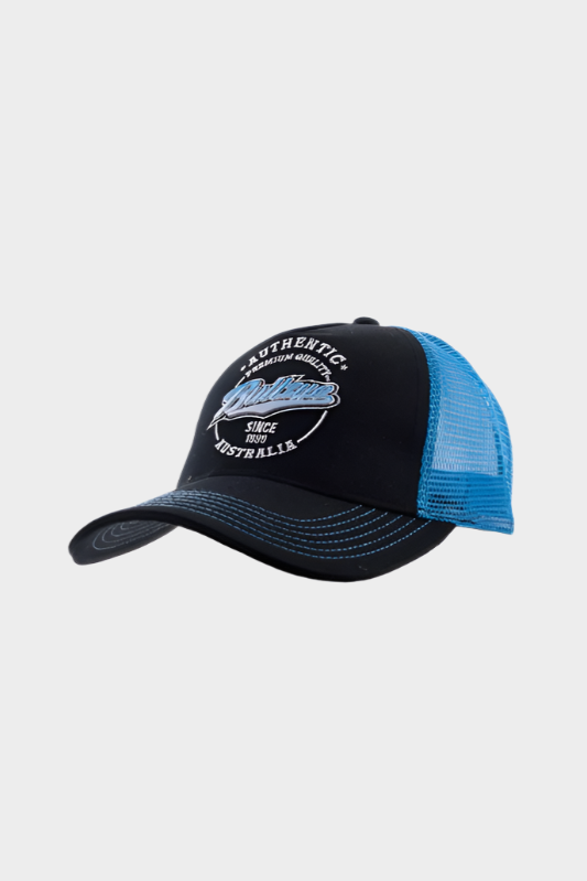 BULLZYE MENS OVERLAY TRUCKER CAP