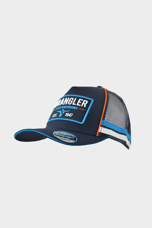 WRANGLER MEN'S PHELPS HP TRUCKER CAP (NAVY)