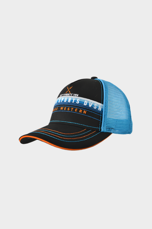 PURE WESTERN KIDS KEMPTON TRUCKER CAP (BLACK)