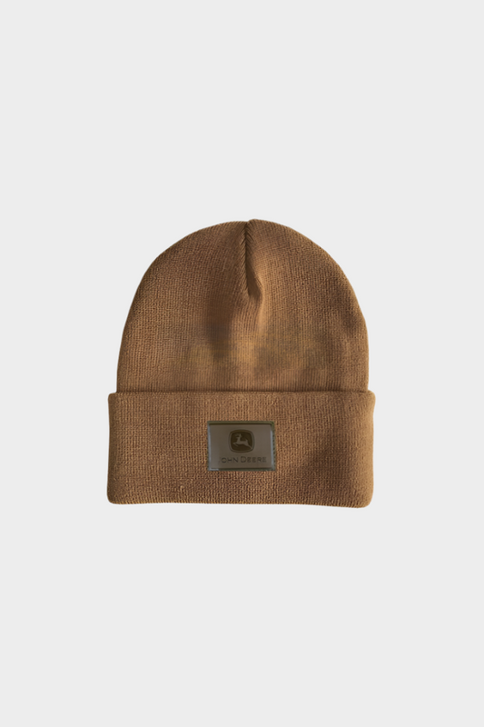 John Deere Men's Beanie - Carhartt Brown
