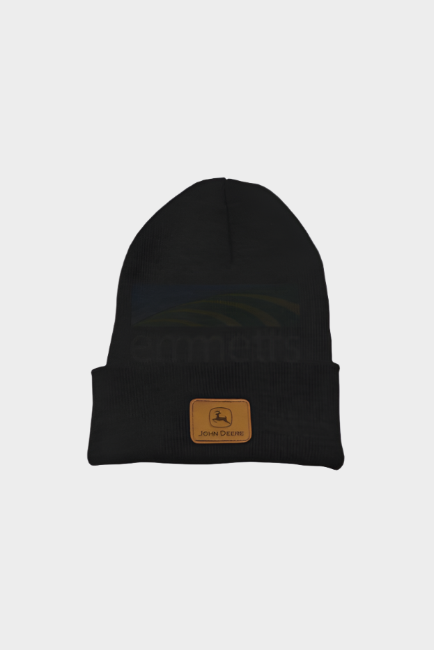 John Deere Men's Beanie - Black