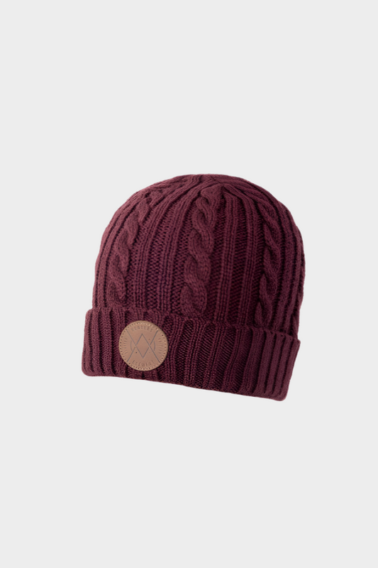 Hunters Element Twin Peaks Beanie (Burgundy)