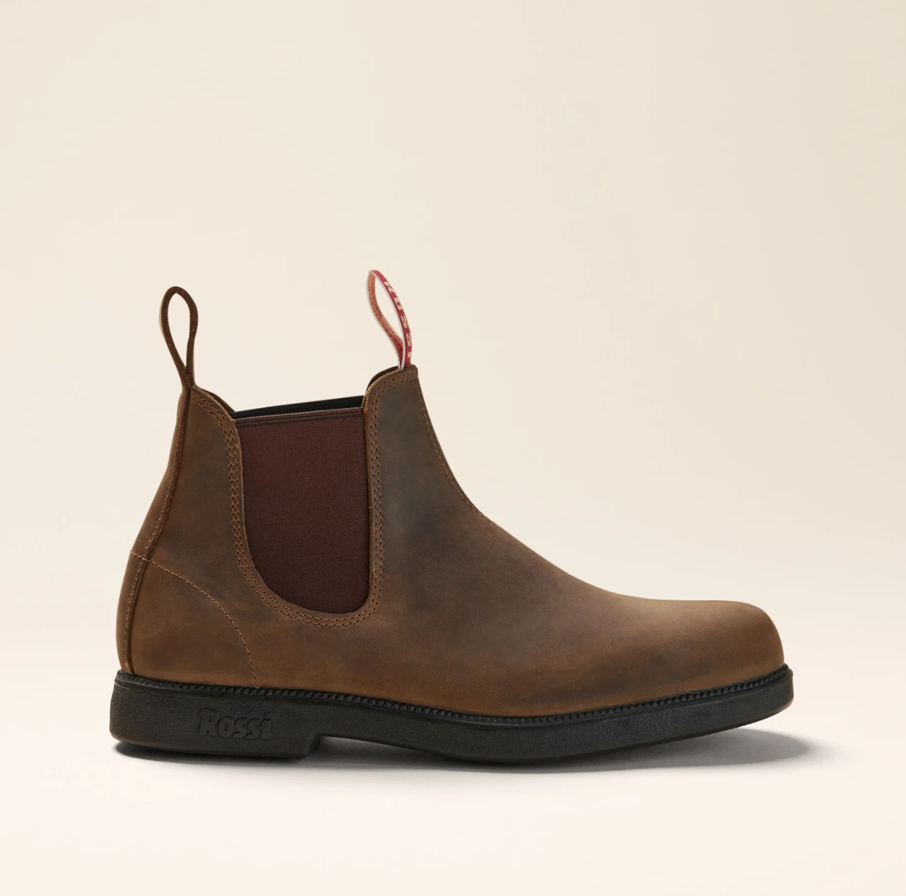 Rossi 607 Booma Elastic Sided Boot - Brown
