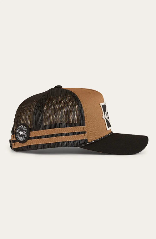 Ringers Western Hometown Trucker Cap - Clay / Black
