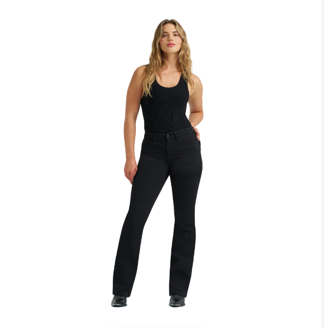 Wrangler Women's Bespoke Bootcut High Rise Leighton Jeans