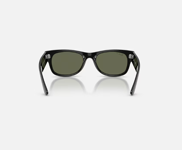 Ray-Ban Mega Wayfarer II Black w/ Green Polar