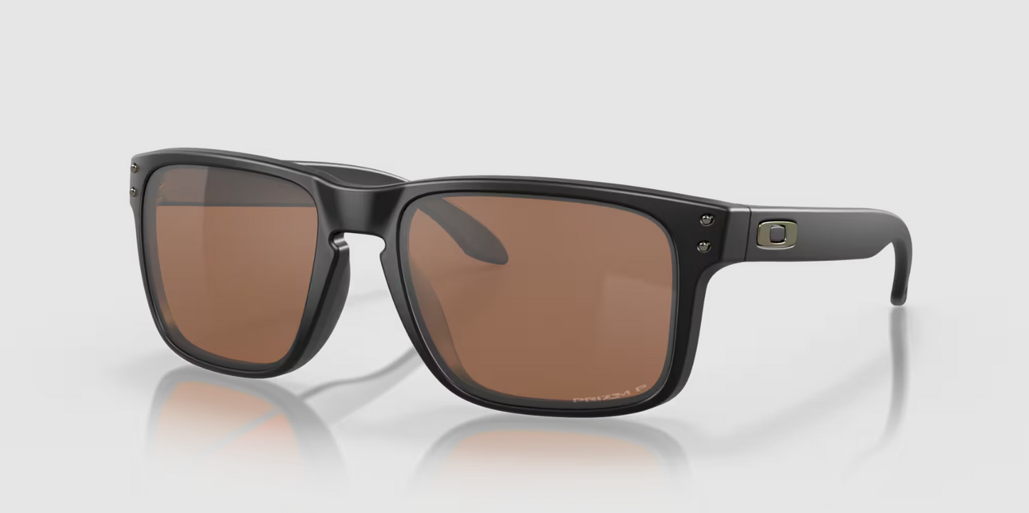 Oakley Holbrook Matte Black w/ Prizm Tungsten Polarized